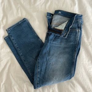 J. Crew 9” Vintage Slim Straight denim sz 31